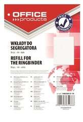 Вкладыш для скоросшивателя, А4, 50 листов. цена и информация | Бумага, тетради | hansapost.ee