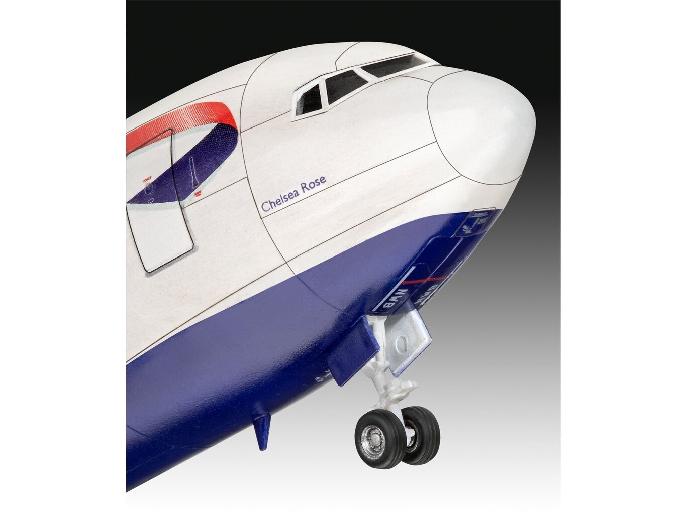 Revell - Boeing 767-300ER British Airways Chelsea Rose, 1/144, 03862 цена и информация | Klotsid ja konstruktorid | hansapost.ee