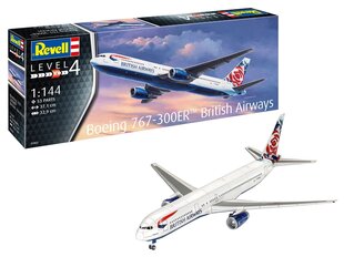 Revell - Boeing 767-300ER British Airways Chelsea Rose, 1/144, 03862 цена и информация | Конструкторы и кубики | hansapost.ee