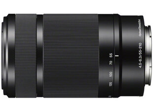 Sony E 55-210мм f/4.5-6.3 OSS объектив, черный цена и информация | Объективы | hansapost.ee