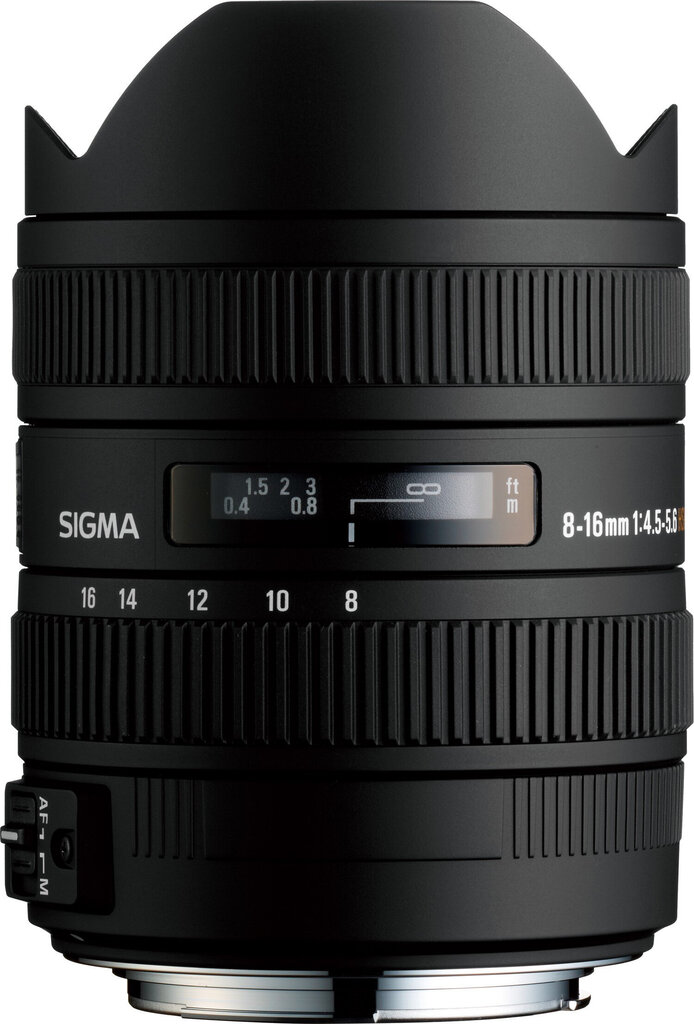 Sigma 8-16mm f/4.5-5.6 DC HSM lens for Canon hind ja info | Fotoaparaatide objektiivid | hansapost.ee