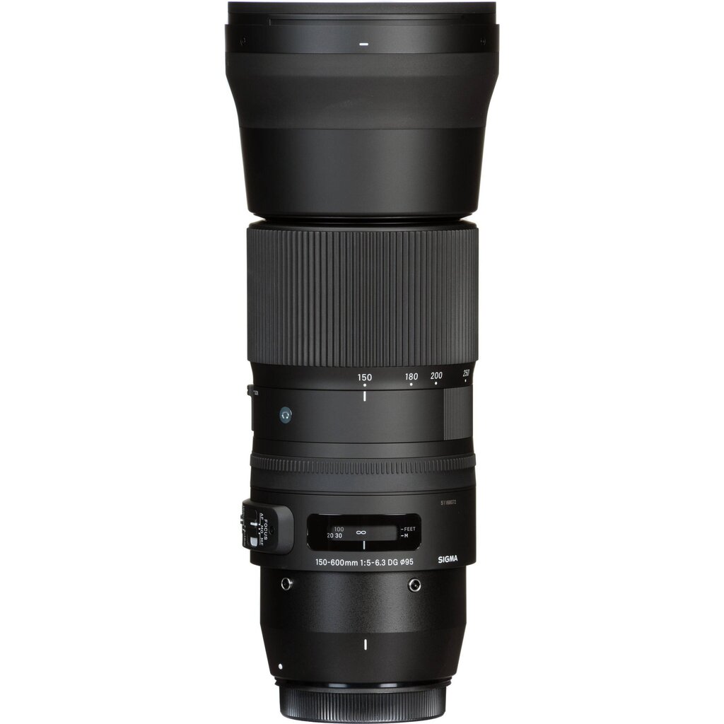 Sigma 150-600mm F5-6.3 DG OS HSM, Contemporary, Nikon F mount цена и информация | Fotoaparaatide objektiivid | hansapost.ee