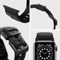 Spigen Rugged Band, Apple Watch 2/3/4/5/6 / SE (38 / 40 mm) matte black hind ja info | Nutikellade aksessuaarid ja tarvikud | hansapost.ee