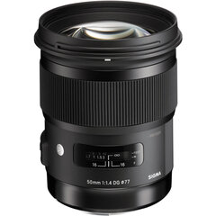 Sigma 50mm f/1.4 DG HSM Art objektiiv Sonyle hind ja info | Fotoaparaatide objektiivid | hansapost.ee