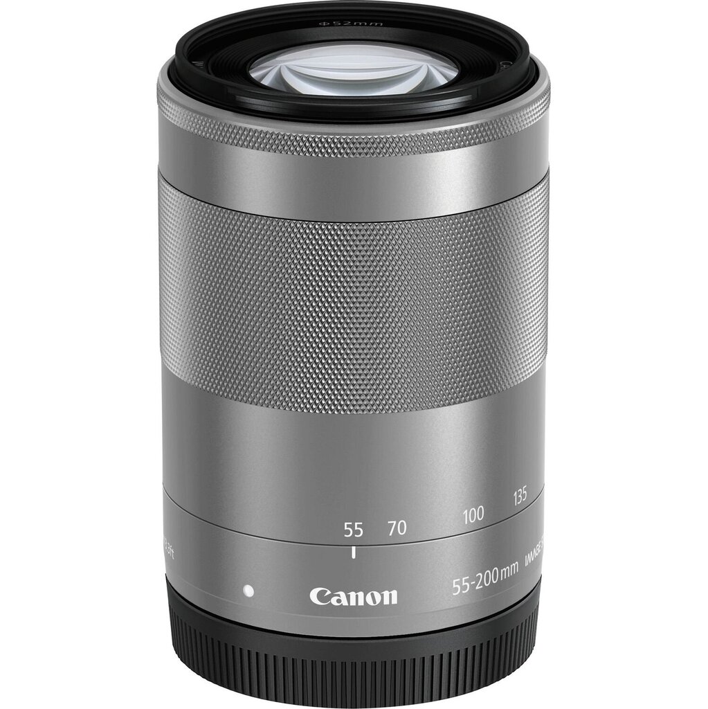 Canon EF-M 55-200mm f/4.5-6.3 IS STM, Silver цена и информация | Fotoaparaatide objektiivid | hansapost.ee