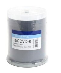 DVD Traxdata DVD-R 4,7 GB 100 tk. hind ja info | Vinüülplaadid, CD, DVD | hansapost.ee