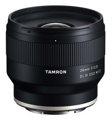 Tamron 24mm f/2.8 Di III OSD objektiiv Sonyle hind ja info | Tamron Fotoaparaadid, objektiivid ja lisatarvikud | hansapost.ee