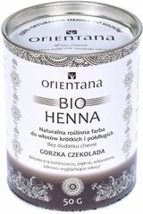 Juuksevärv Orientana Bio Henna Bitter Chocolate, 50 g цена и информация | Краска для волос | hansapost.ee