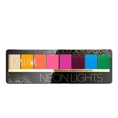 Lauvärvipalett Eveline Neon Lights, 8 g price and information | Eye shadows, mascaras and eyeliners | hansapost.ee