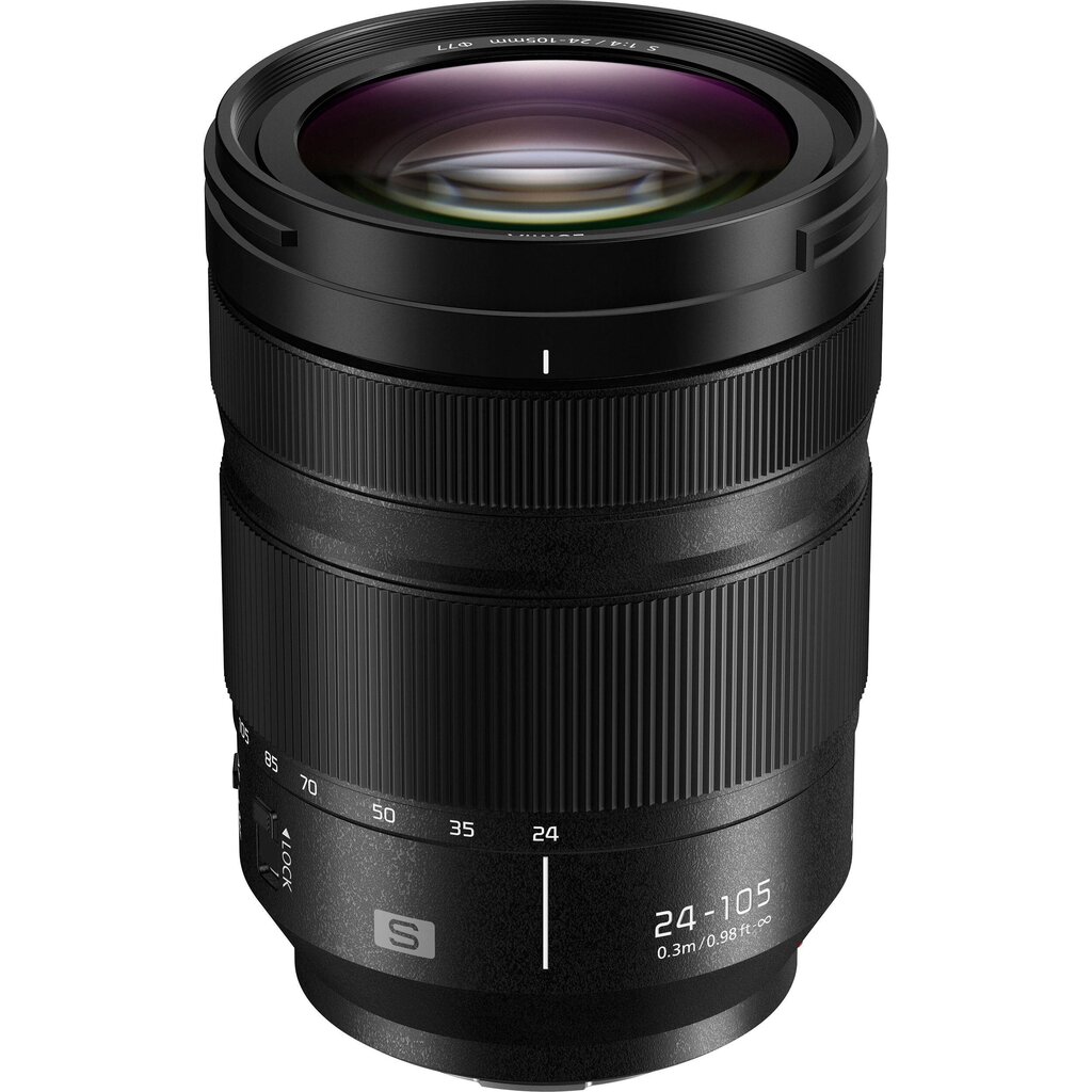 Panasonic LUMIX S 24-105mm F4 MACRO O.I.S. (S-R24105) цена и информация | Fotoaparaatide objektiivid | hansapost.ee