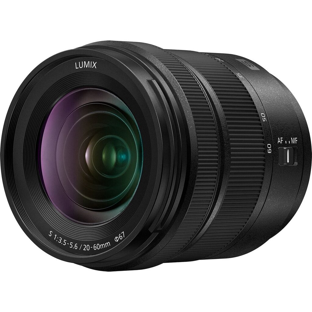 Panasonic LUMIX S 20-60mm F3.5-5.6 (S-R2060) hind ja info | Fotoaparaatide objektiivid | hansapost.ee