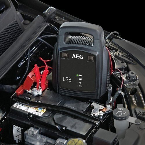 Automaatne laadija AEG LG8 12V 8A, 10273 hind ja info | Auto akulaadijad | hansapost.ee
