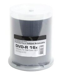 DVD Ritek DVD-R 4,7 GB, 100 tk. hind ja info | Vinüülplaadid, CD, DVD | hansapost.ee