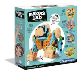 Игра Clementoni: Maker Lab - забавные животные цена и информация | Развивающие игрушки для детей | hansapost.ee