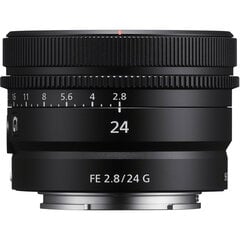 Sony FE 24mm F2.8 G (Black) | (SEL24F28G) цена и информация | Объективы | hansapost.ee