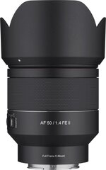 Samyang AF 50 мм F/1.4 Sony FE II цена и информация | Объективы | hansapost.ee