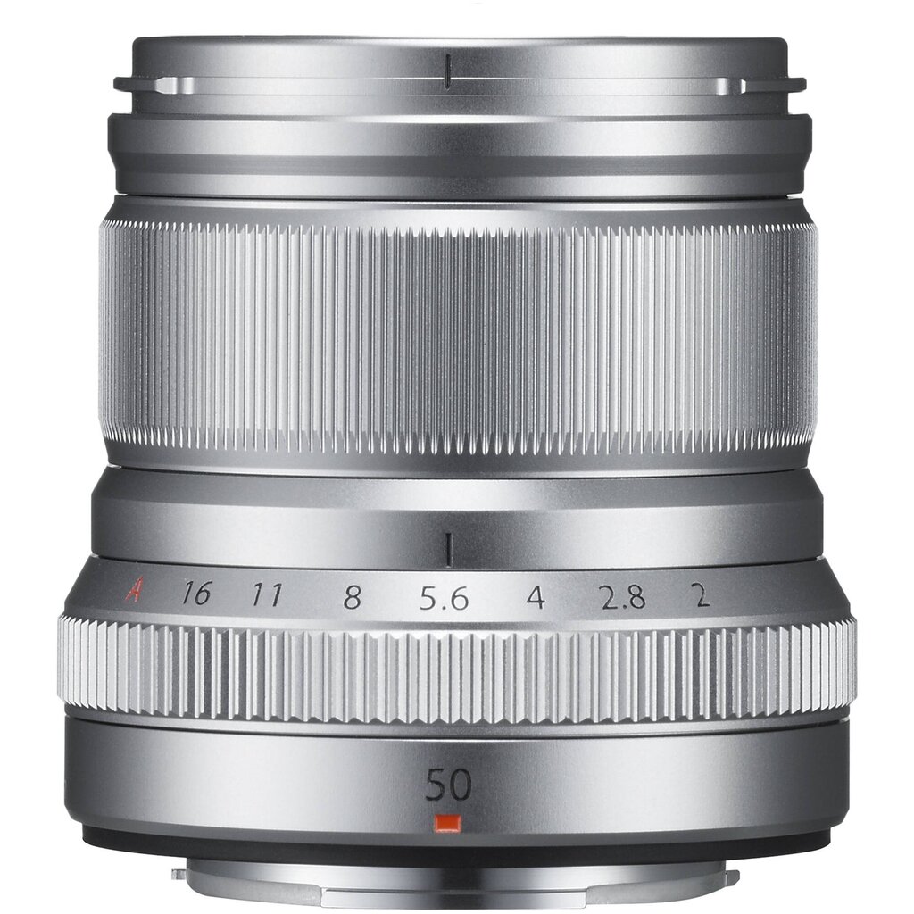 Fujifilm Fujinon XF 50mm, F2 R WR, silver hind ja info | Fotoaparaatide objektiivid | hansapost.ee