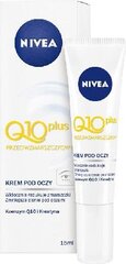 Silmaümbruskreem Nivea Q10 Power, 15ml цена и информация | Сыворотки, кремы для век | hansapost.ee