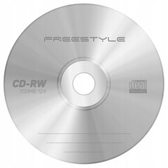 CD-RW Omega x12 Перезаписываемый, 10 шт. цена и информация | Виниловые пластинки, CD, DVD | hansapost.ee