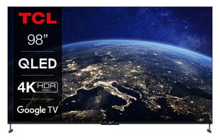 Смарт-ТВ TCL 98C735 98&quot; 4K ULTRA HD QLED WIFI цена и информация | Телевизоры | hansapost.ee