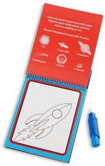 Veega joonistamise raamat MELISSA &amp; DOUG Water Wow Kosmos hind ja info | Melissa & Doug Lastekaubad ja beebikaubad | hansapost.ee