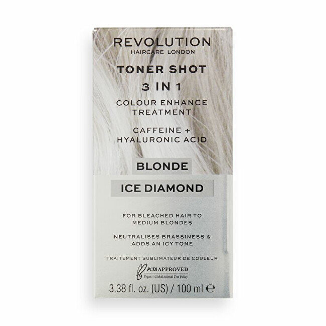 Turgutav värv blondidele juustele Toner Shot Blonde Ice Diamond 100 ml цена и информация | Palsamid | hansapost.ee
