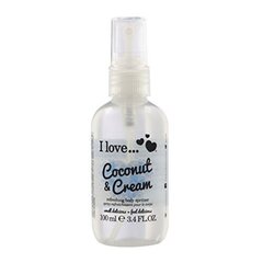 I love Coconut & Cream Refreshing Body Spritzer 100ml price and information | Shower gels and deodorants for women | hansapost.ee