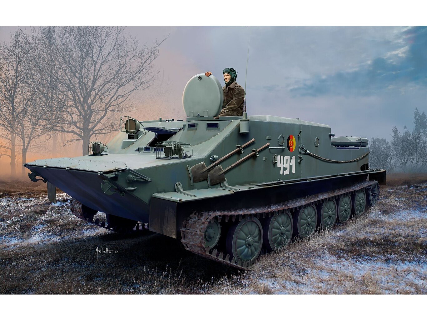 Revell - BTR-50PK, 1/72, 03313 цена и информация | Klotsid ja konstruktorid | hansapost.ee