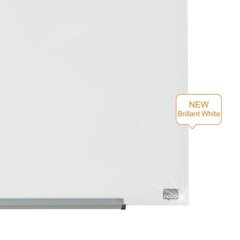Whiteboard Glass Nobo Widescreen 31" Brilliant White, hind ja info | Kirjatarvikud | hansapost.ee