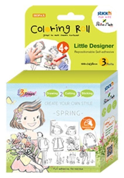 Kleeplintide komplekt STICK´N „Väike disainer. Kevad" hind ja info | Arendavad laste mänguasjad | hansapost.ee
