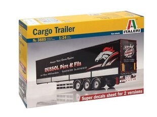 Сборная пластиковая модель Italeri - Cargo Trailer, 1/24, 3885 цена и информация | Конструкторы и кубики | hansapost.ee