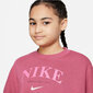 Tüdrukute pluus Nike Trend Flc Crew Jr DV2563 633 цена и информация | Kampsunid, vestid ja jakid tüdrukutele | hansapost.ee