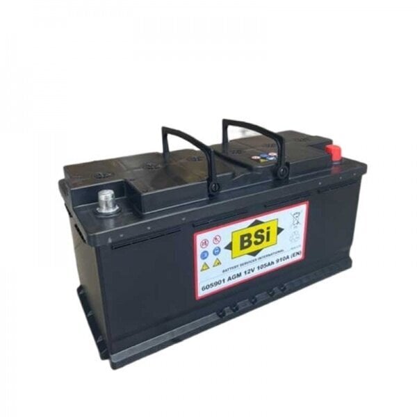 Aku BSI 605901 AGM 105Ah 910A EN 12V hind ja info | Autoakud | hansapost.ee