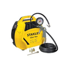 Stanley - Комплект воздушного компрессора - 1,5 л.с. / 8 бар - с принадлежностями цена и информация | FatMax Сантехника, ремонт, вентиляция | hansapost.ee