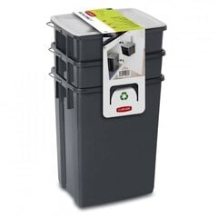 Набор для мусора Biobox 2x10л + 6л серый цена и информация | Мусорные баки | hansapost.ee