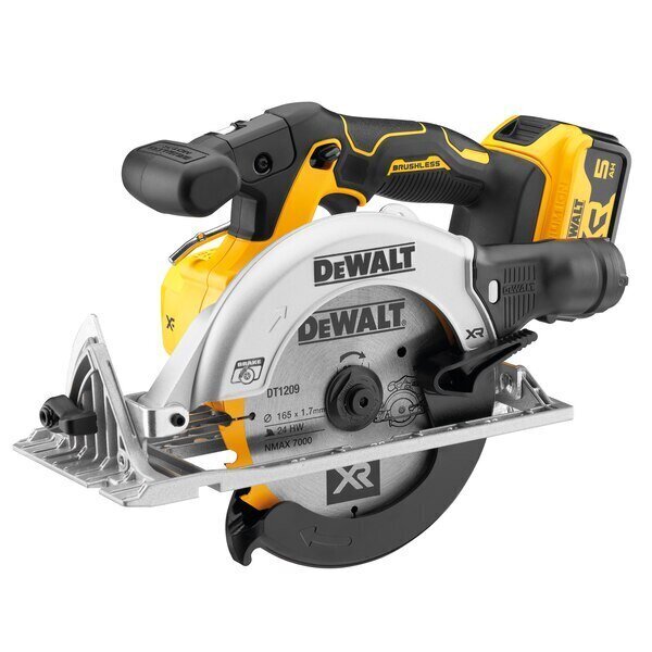 Juhtmeta ketassaag 18V 2x5Ah DeWALT DCS565P2-QW hind ja info | Elektrilised saed, ketassaed ja tarvikud | hansapost.ee