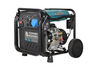Veeldatud naftagaasi/ bensiini muunduri generaator Könner &Söhnen KS 8100iEG hind ja info | Elektrigeneraatorid | hansapost.ee