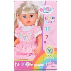 Baby Born Zaph Creation - Little Sister, 36 cm цена и информация | Игрушки для девочек | hansapost.ee