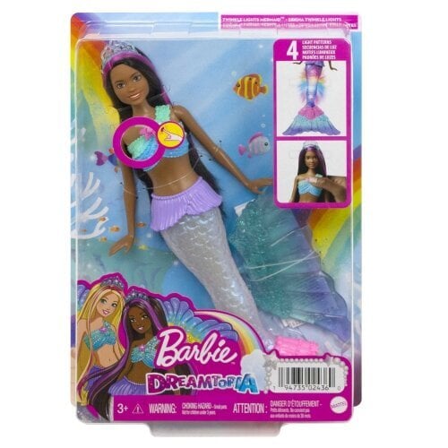 Mattel - Barbie Dreamtopia Twinkle Lights Mermaid Doll цена и информация | Mänguasjad tüdrukutele | hansapost.ee