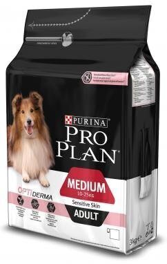 Pro Plan Dog Adult Medium Sensitive Skin sööt keskmist tõugu täiskasvanud koertele, 14 kg hind ja info | Koerte kuivtoit ja krõbinad | hansapost.ee