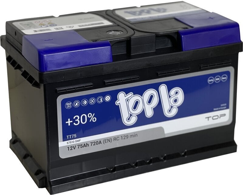 Aku Topla Top TT75 12V 75Ah R 720A цена и информация | Autoakud | hansapost.ee