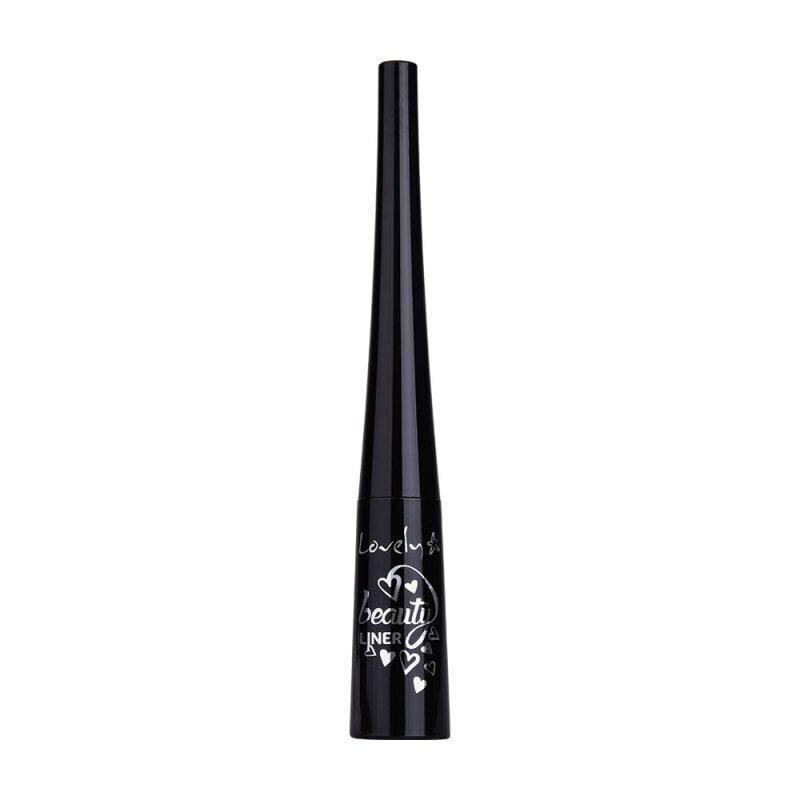 Silmalainer Lovely Beauty Liner Black hind ja info | Lauvärvid, ripsmetušid ja silmapliiatsid | hansapost.ee