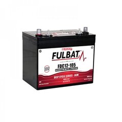 Аккумулятор Fulbat FDC12-105 T6 108 Ач 12В цена и информация | Аккумуляторы | hansapost.ee