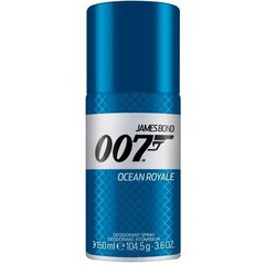 Pihustatav deodorant James Bond 007 Ocean Royale meestele, 150 ml hind ja info | Dušigeelid ja deodorandid meestele | hansapost.ee