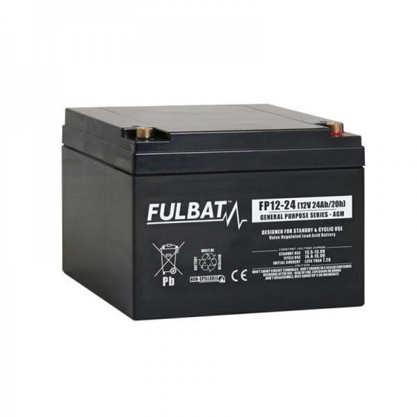 Aku Fulbat FP12-24 T12 24 Ah 12V цена и информация | Autoakud | hansapost.ee