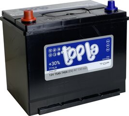 Аккумулятор Topla Top JIS TT75J 57524 SMF 12В 75Aч 740A цена и информация | topla Автотовары | hansapost.ee