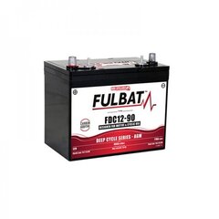 Аккумулятор Fulbat FDC12-90 Dual 90Aч 12В цена и информация | Аккумуляторы | hansapost.ee