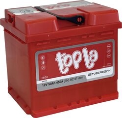 Аккумулятор Topla Energy 50Ач 450A P+ цена и информация | topla Автотовары | hansapost.ee