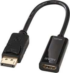 Lindy DisplayPort HDMI adapter 41718 hind ja info | USB adapterid ja jagajad | hansapost.ee