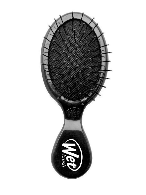 Juuksehari Wet Brush Mini, must hind ja info | Kammid, juukseharjad ja juuksuri käärid | hansapost.ee